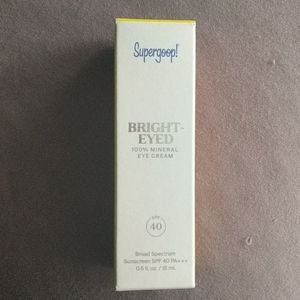 Supergoop! Bright Eyed mineral eye cream